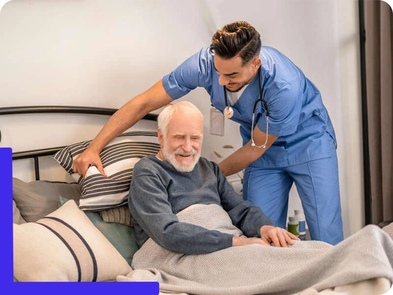 پرستار سالمند خانم و آقا