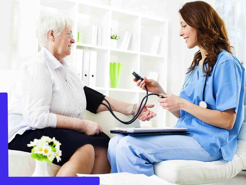 پرستار سالمند خانم و آقا