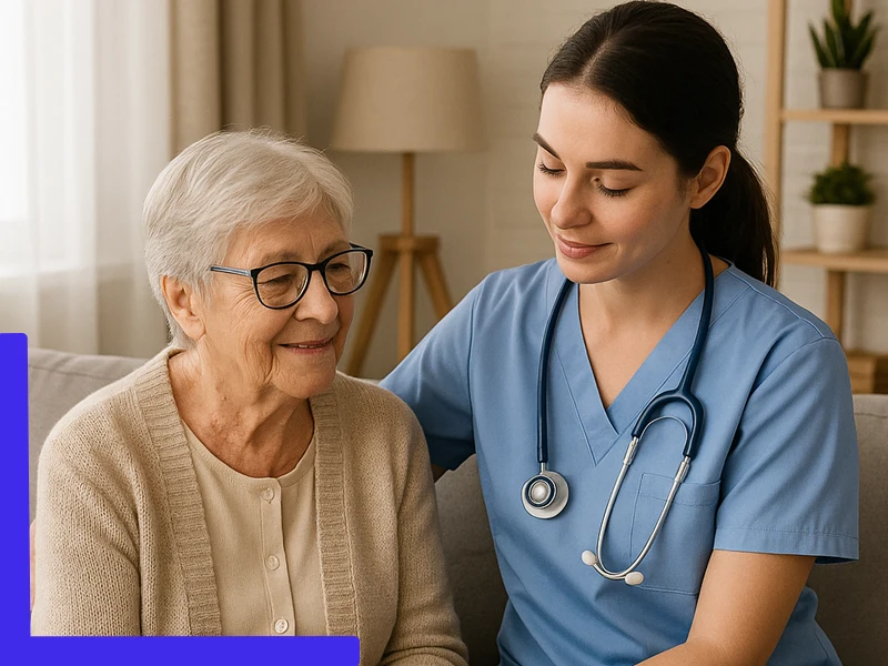 پرستار سالمند خانم و آقا